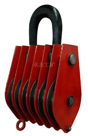吊環(huán)型六輪滑車，軸套吊環(huán)型六輪滑車，滑車